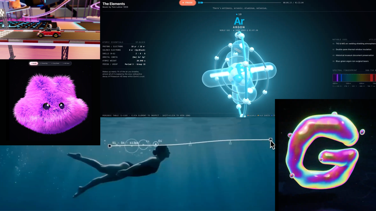 Related image for Google shows eight examples of what Gemini 4 Argon can do