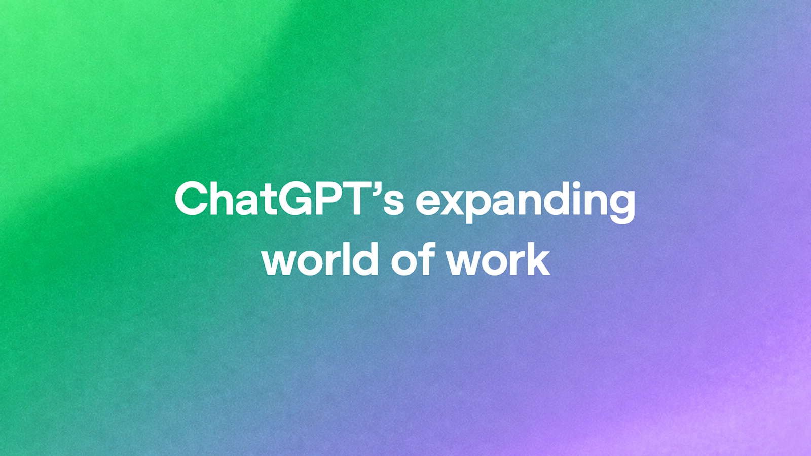Related image for OpenAI finds ChatGPT work use is spreading across more kinds of tasks