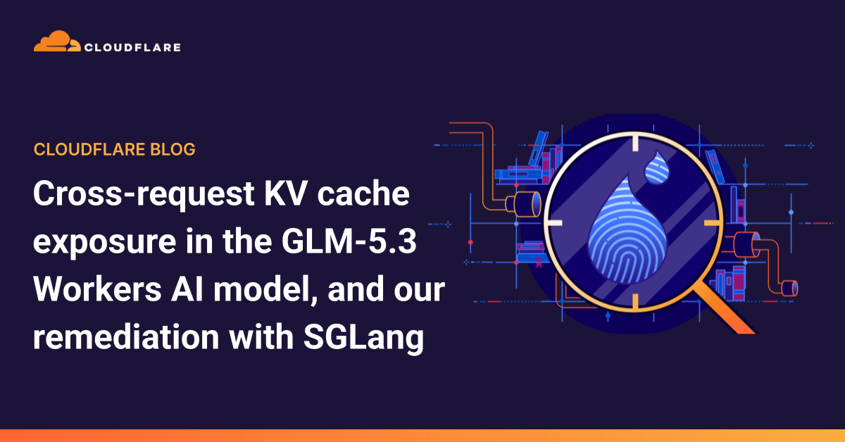Related image for Cloudflare reports a cross-request data exposure in its GLM-5.3 Workers AI model