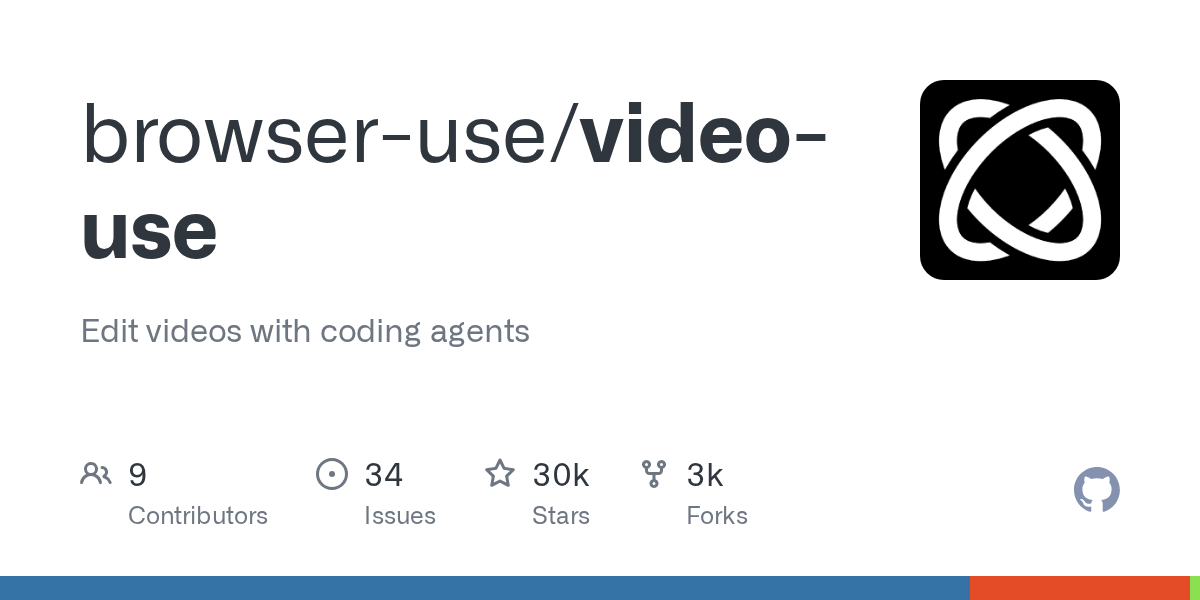 Related image for video-use, an open source skill for editing videos by chatting with a coding agent
