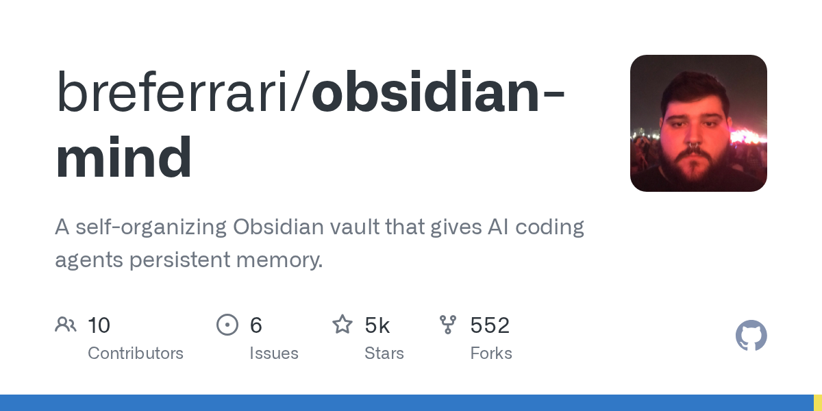 AIコーディングエージェントに記憶を持たせるObsidian保管庫の関連画像