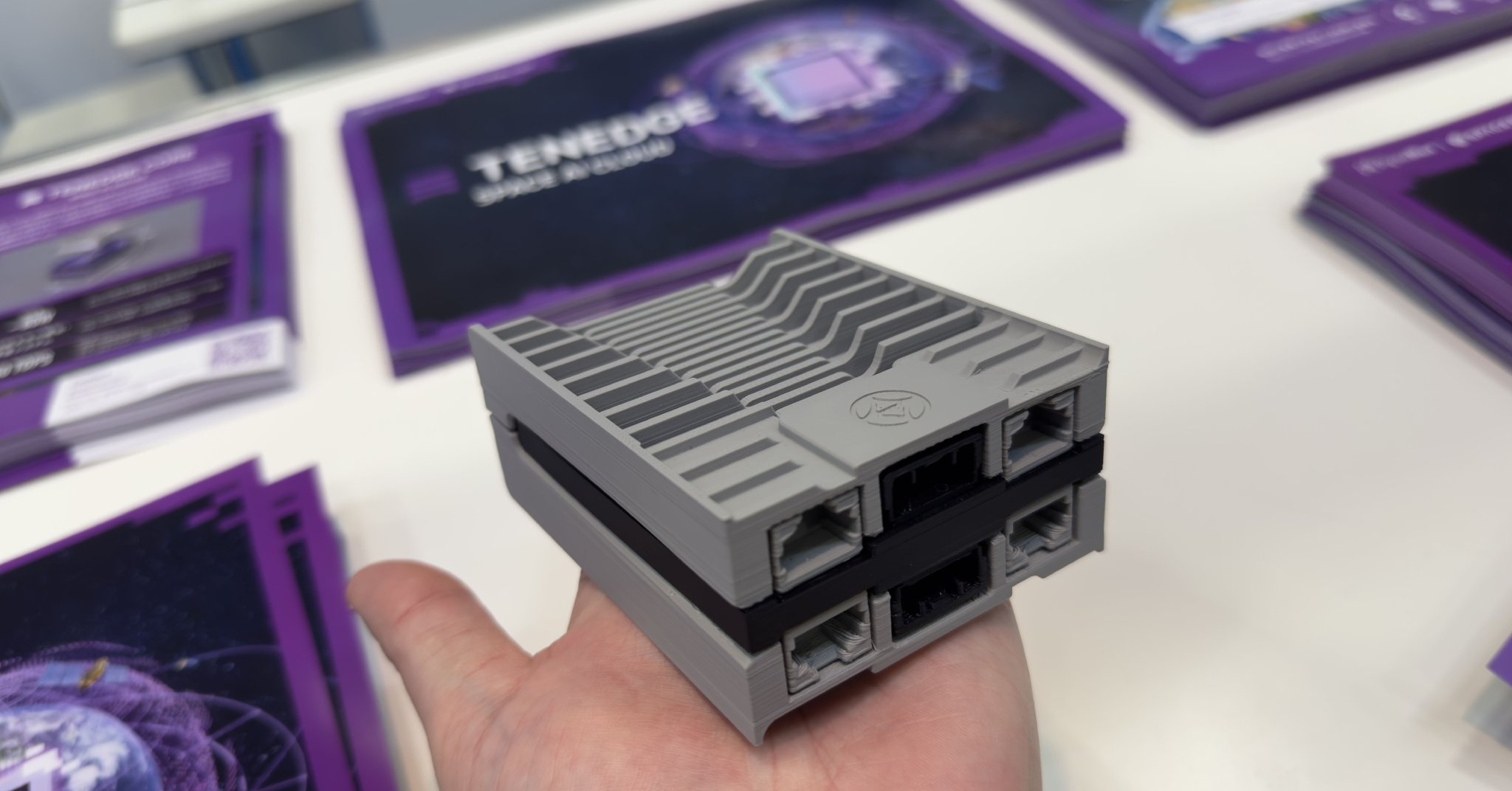 Related image for Japanese startup shows a palm sized computer to run AI on satellites