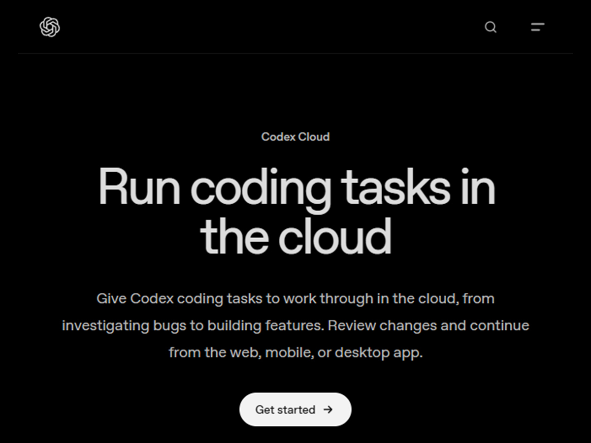 Codex CloudがGitHub連携でクラウド開発の関連画像