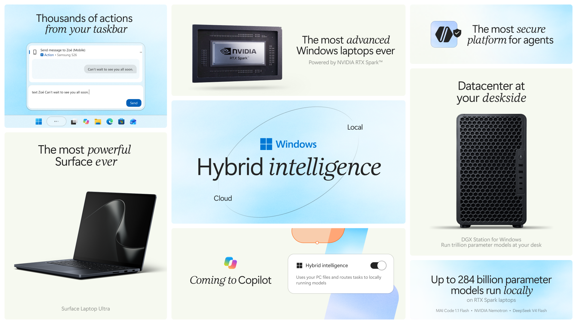 Windows、PC内とクラウドのAIを使い分けの関連画像