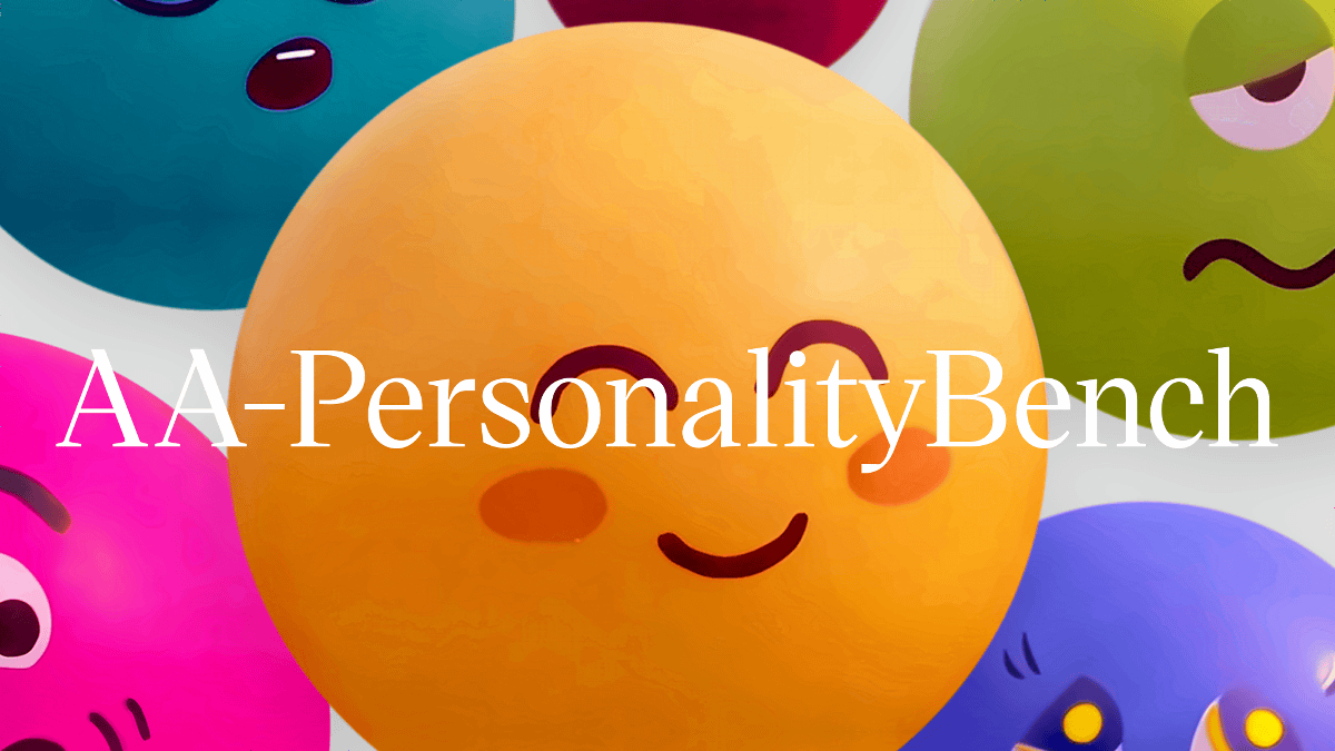 Related image for Artificial Analysis publishes AA-PersonalityBench on AI model personalities