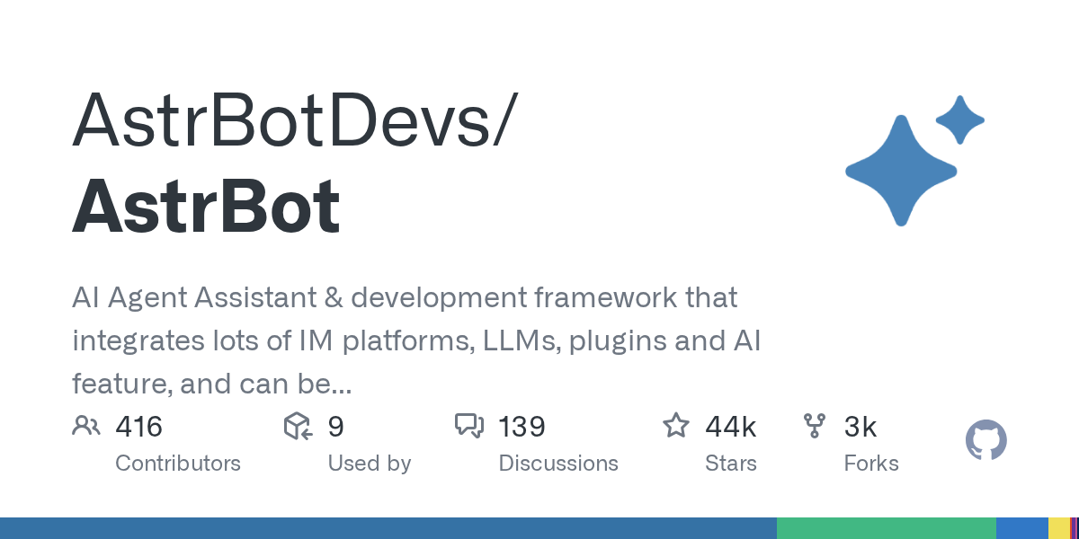 Related image for AstrBot, an open source platform for AI chatbots inside messaging apps